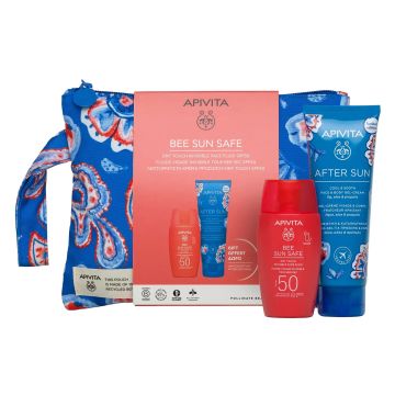 Apivita Fluido Invisible Toque Seco SPF50 50 ml + After Sun 100 ml