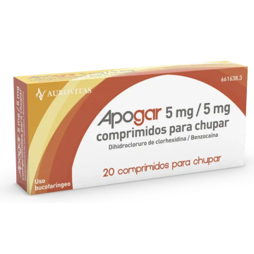 Apogar 20 comprimidos Para Chupar