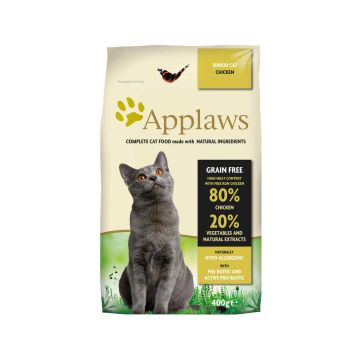 Applaws Cat Dry Senior Pollo 400Gr