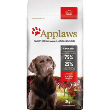 Applaws Dog Dry Adulto Razas Grandes Pollo 2Kg