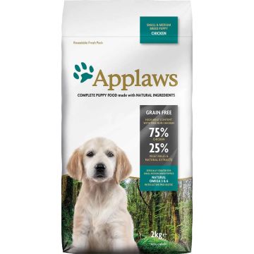 Applaws Dog Dry Puppy Razas Pequeñas Y Medianas Pollo 7,5Kg