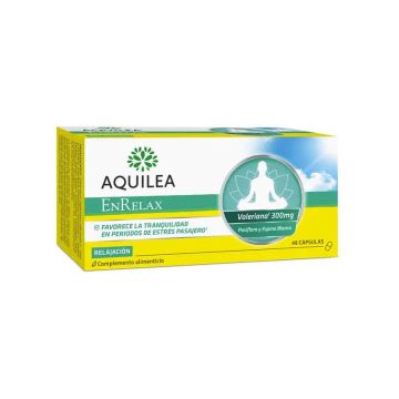 Aquilea Enrelax Valeriana + Espino Blanco + Pasiflora 48 cápsulas