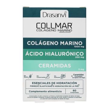 Drasanvi Cabello, Piel Y Uñas Collmar Esenciales Hidratacion, 60 comprimidos