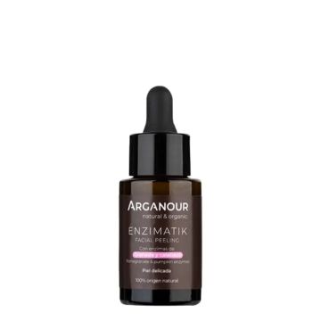 Arganour Facial Enzimatik - Peeling Facial Con Enzimas De Granada Y Calabaza, 30Ml