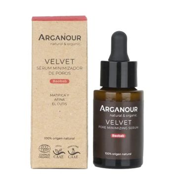 Arganour Facial Velvet Sérum Minimizador De Poros, 30 Ml