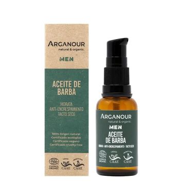 Arganour Hombre Aceite De Barba, 30 Ml