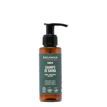Arganour Hombre Champú Para Barba, 100 Ml