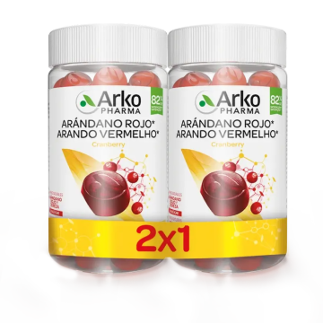 Arkopharma Arkogummies Arándano Rojo – 60 Caramelos De Goma