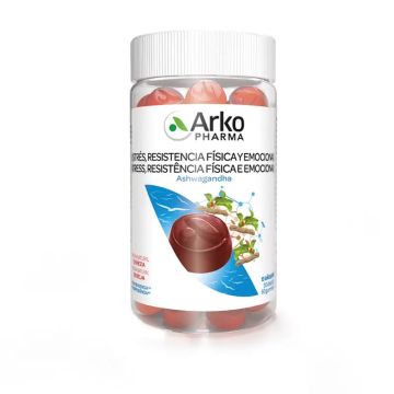 Arkopharma Arkogummies Estrés, Resistencia Física Y Mental, Ashwagandha, 60gummies