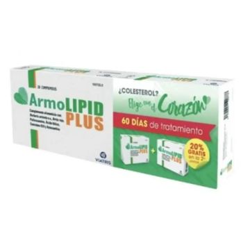 Armolipid Colesterol Duplo 2ª Und 20% Complemento Alimenticio, 2x30 comprimidos