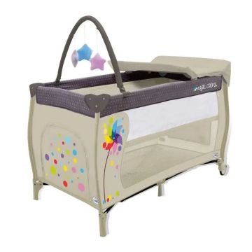 Asalvo Cuna De Viaje 4 En 1 Mix Plus Molinillo