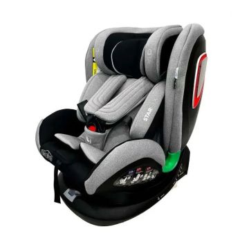 Asalvo Silla De Coche I-Size Star Fix Gris