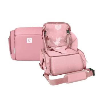 Asalvo Trona De Viaje Bolso Sushi Rosa