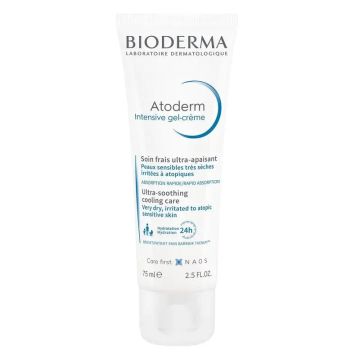 BIODERMA Atoderm Intensive Gel-Crème Cuidado Diario Pieles Atópicas Tubo 75 ml