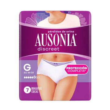 Ausonia Discreet Braguitas Para Pérdidas , 7 unidades