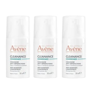 Avene Cleanance Comedomed Concentrado Anti-Imperfecciones, 3x30 ml