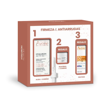Avene Pack Hyaluron Activ B3 Sérum 30 Ml + Hyaluron Activ B3 7 Ml + Solar FluidoAntiedad Spf50 5 Ml