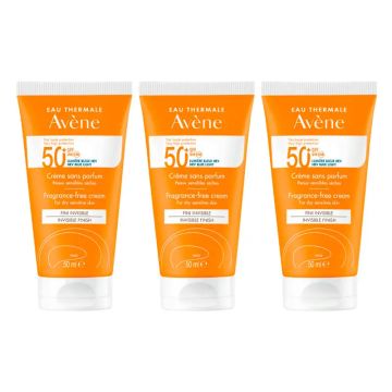 Avene Triplo Crema Solar Spf 50+ Sin Perfume 50 Ml