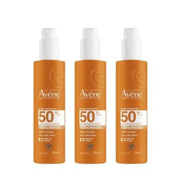 Avene Triplo Solar Spray Pieles Sensibles Spf 50+ 200 Ml