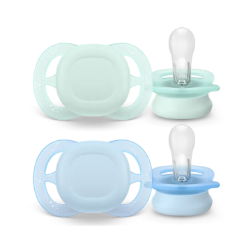 Avent Chupete Ultra Start 0-2 M Niño, 2 Unidades