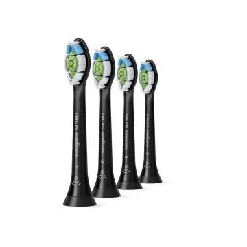 Philips Sonicare Optimal White Recambio cepillos eléctrico HX6064/11, 4 Unidades