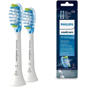 Philips Sonicare Pack Plaque Defense Racambios cepillos eléctricos , 2 Unidades