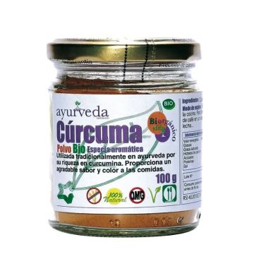 Ayurveda Curcuma Azafran Hindu  100 gr