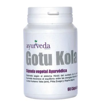 Ayurveda Gotukola 60 Cápsulas