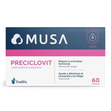 Musa Preciclovit Premenstrual, 60 cápsulas