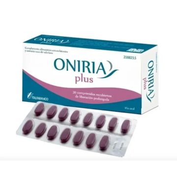 Oniria Plus 30 Comprimidos Recubiertos Liberacion Prolongada