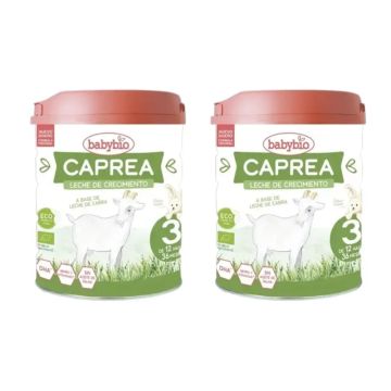 Babybio Caprea 3 Leche de Cabra 12-36 Meses, Pack 2 x 800 gr