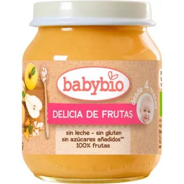 Babybio Delicia de Fruta, 130 gr