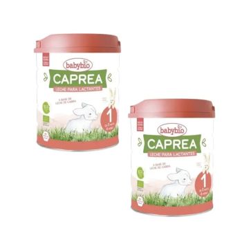 Babybio Pack Caprea 1 Leche de Cabra 0-6 Meses, 2 x 800 gr