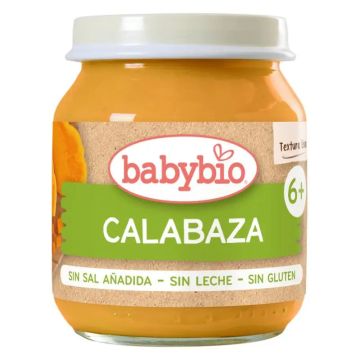 Babybio Tarrito Calabaza, 130 gr