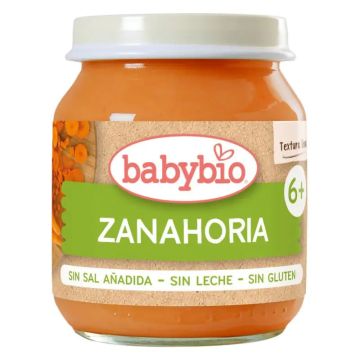 Babybio Tarrito Zanahoria, 130 gr