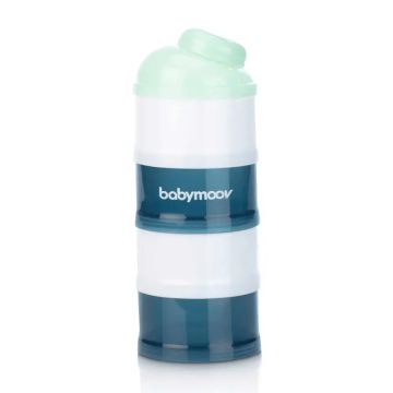 Babymoov Dosificador de Leche En Polvo Babydose Artic Blue (8 Ancho x 21 Alto)cm