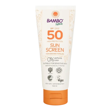 Bambo Nature Crema Solar Spf50, 100 ml