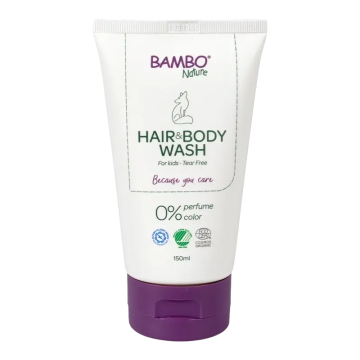 Bambo Nature Gel De Baño & Champú, 150 ml