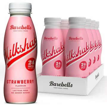 Barebells Pack Milkshake Strawberry, 8 uds x330 ml