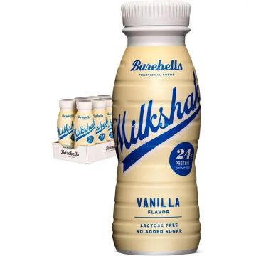 Barebells Pack Milkshake Vanilla, 8 uds x 330 ml