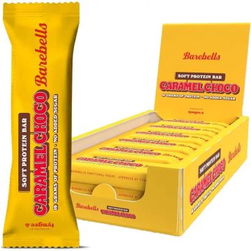 Barebells Pack Soft Caramel Choco, 12 uds x 55 gramos
