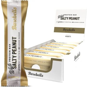 Barebells Pack White Chocolate Salty Peanut, 12 uds x 55 gramos