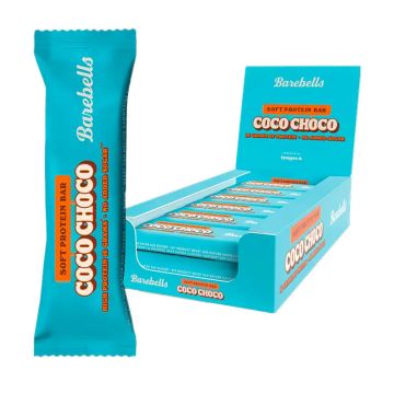 Barebells Pack Soft Bars Coco Choco, 12 uds x 55 gramos