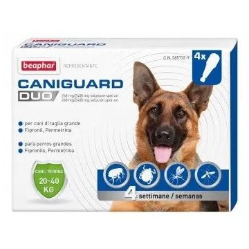 Beaphar Caniguard Duo L 20-40Kg 4Pip