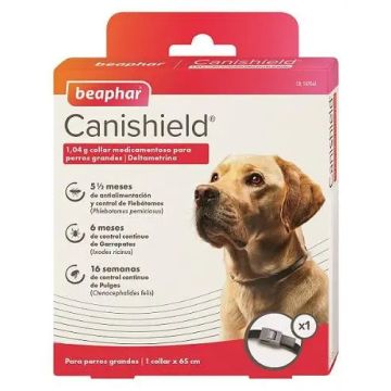 Beaphar Collar Canishield Perro, 65 cm 1 Unidades
