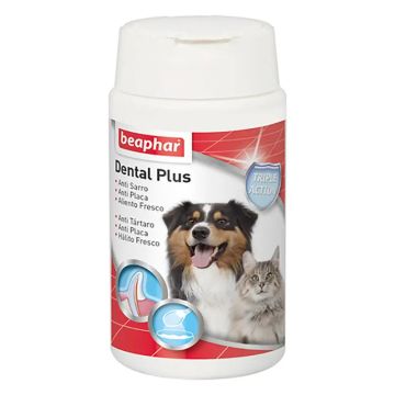 Beaphar Dental Plus 75Gr para perros y gatos