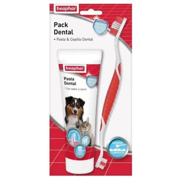 Beaphar Pack Dental Pasta Dental + Cepillo