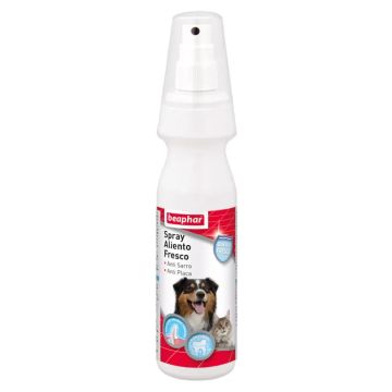 Beaphar Spray Aliento Fresco Perro Y Gato, 150 ml