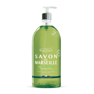 Beauterra Jabones De Marsella Jabón De Marsella Menta-Limón , 1000 ml