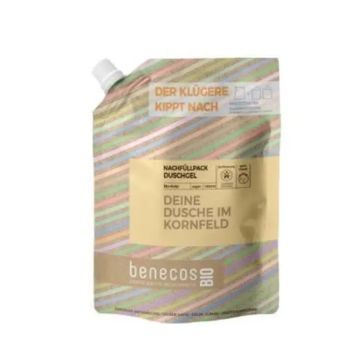 Benecos Gel De Baño Avena Recarga 1Lt. Bio Vegano